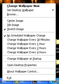 Stardust Wallpaper Control 2003 Screenshot